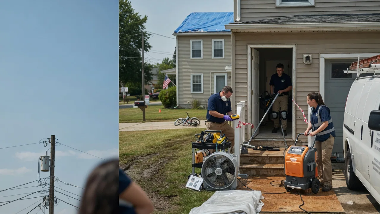 Water Damage Repair in Sherwood, WI near me